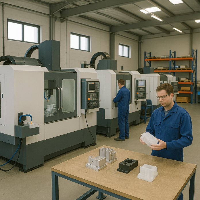 Mecanizado de piezas de aluminio / plástico